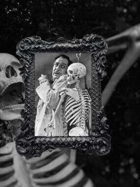 Vincent Price Horror Movie Ornament Vintage Holiday Nostalgia Decoration